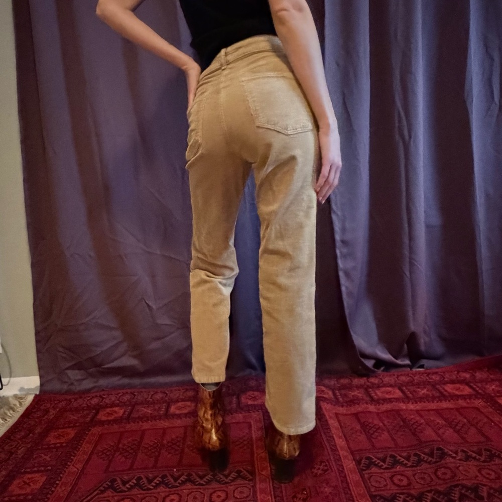 ANTHROPOLOGIE Pilcro Women's Tan Corduroy Jeans
